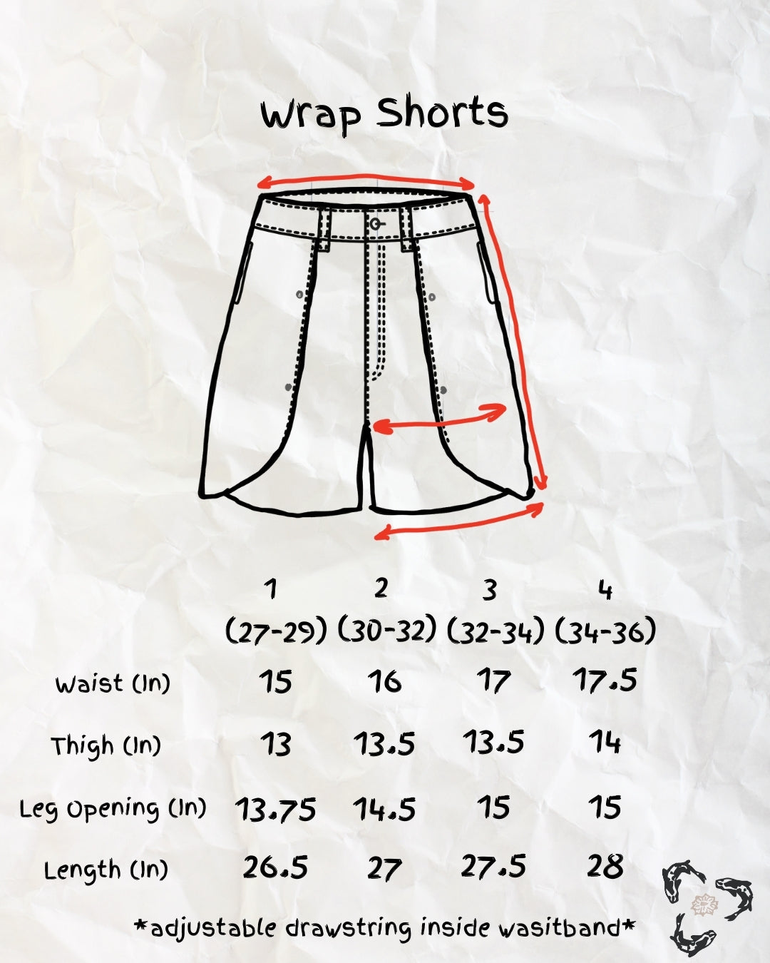 Wrap Shorts – O.KSTAN